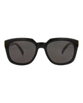 Dunhill Unisex Square/Rectangle Black Black Grey Fashion Designer Eyewear