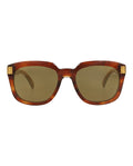 Dunhill Unisex Square/Rectangle Havana Havana Bronze Fashion Designer Eyewear
