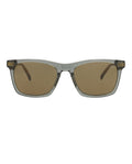 Dunhill Mens Square/Rectangle Grey Grey Brown Fashion Designer Eyewear