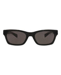 Dunhill Mens Square/Rectangle Black Black Grey Fashion Designer Eyewear