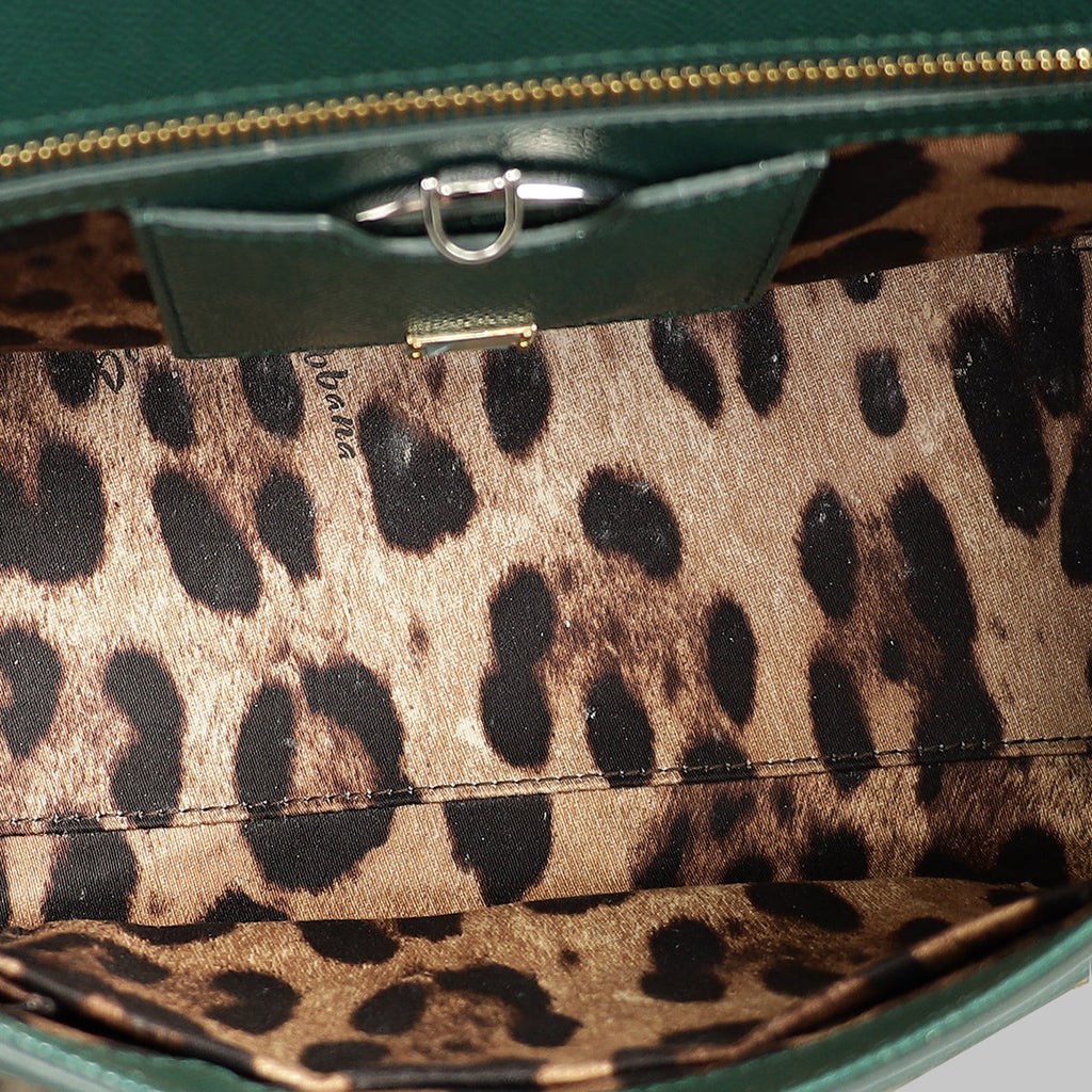 Dolce & Gabbana Green Sicily Medium Bag