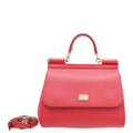 Dolce & Gabbana Red Sicily Medium Bag