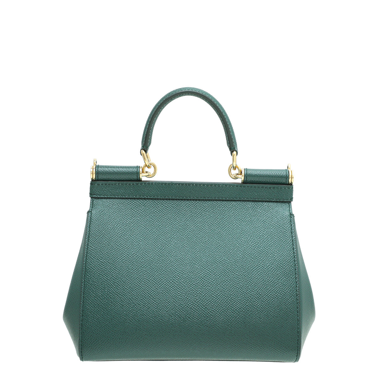 Dolce & Gabbana Emerald Green Sicily Small Bag