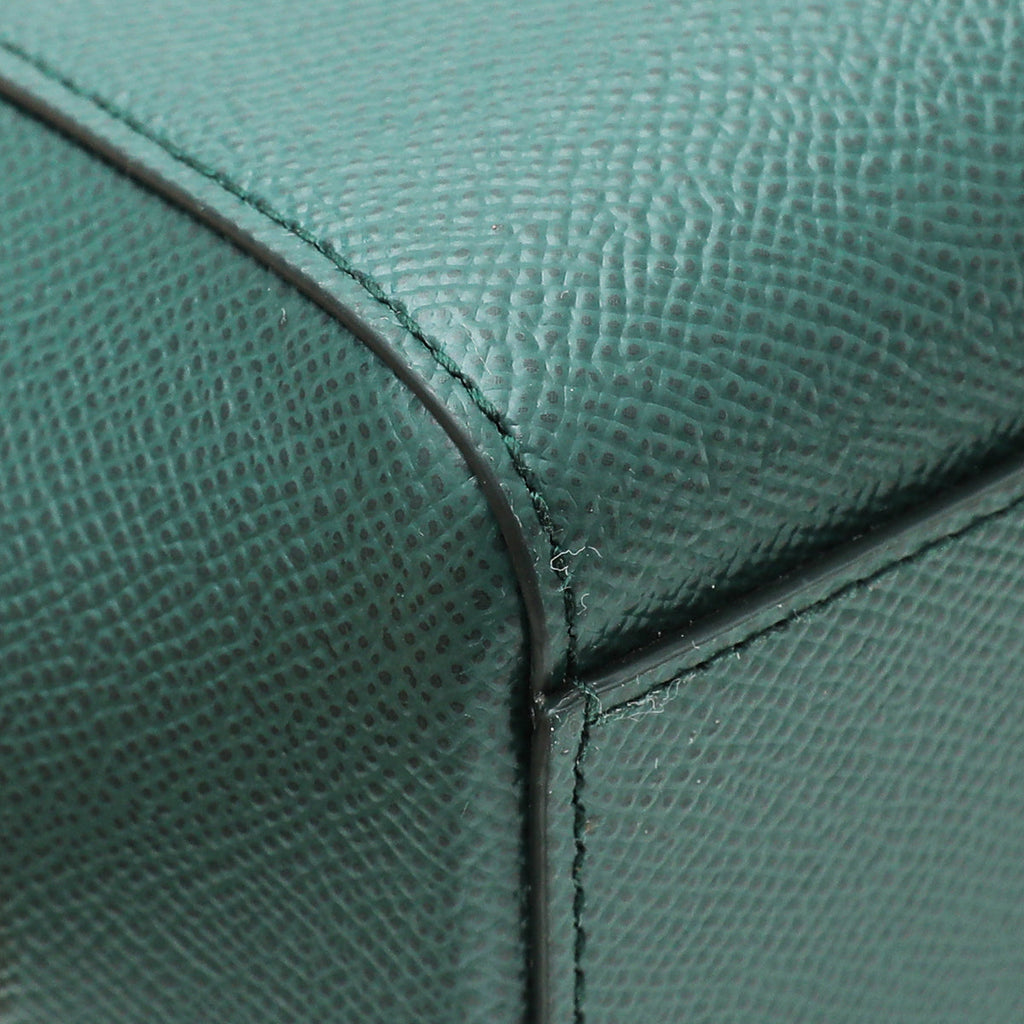 Dolce & Gabbana Emerald Green Sicily Small Bag
