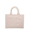 Dolce & Gabbana Light Pink DG Daily Shopper Small Bag
