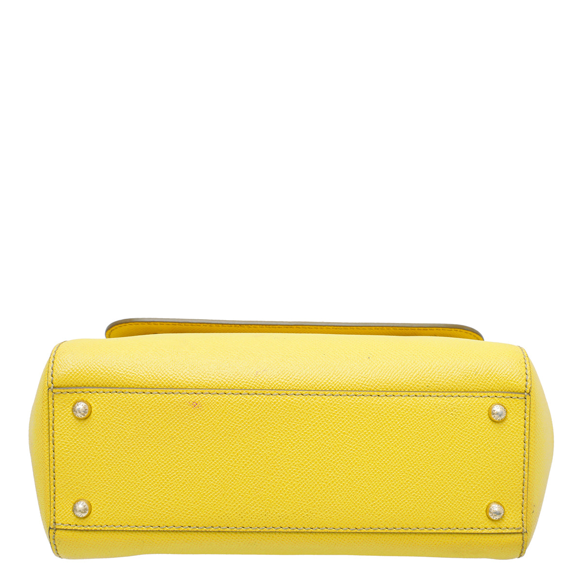 Dolce & Gabbana Yellow Sicily Medium Bag