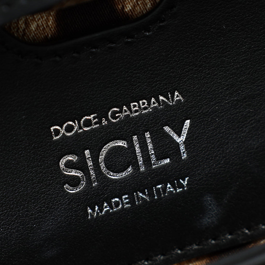 Dolce & Gabbana Black Sicily Small Bag