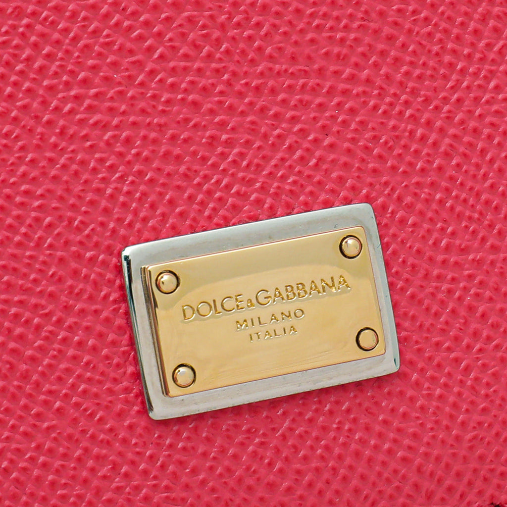 Dolce & Gabbana Watermelon Dauphine Sicily Medium Bag