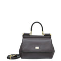 Dolce & Gabbana Prune Dauphine Sicily Small Bag