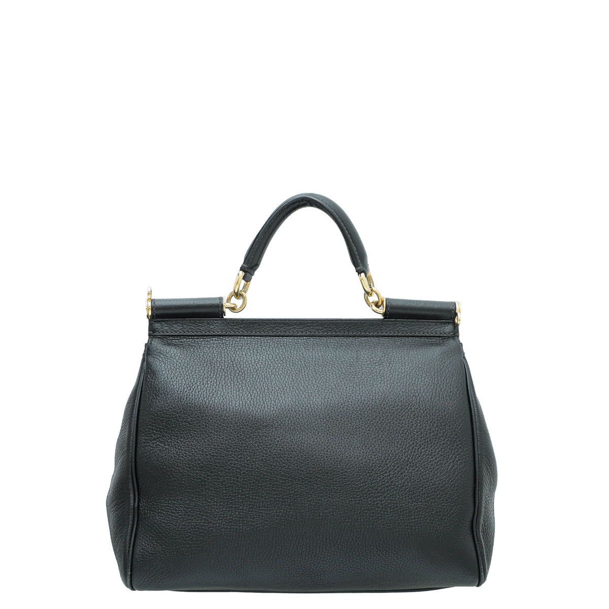 Dolce & Gabbana Black Sicily Large Bag
