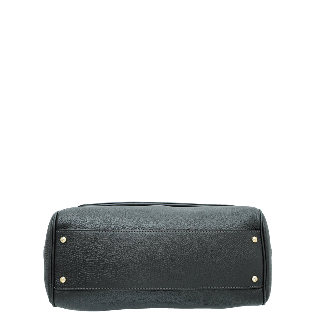 Dolce & Gabbana Black Sicily Large Bag