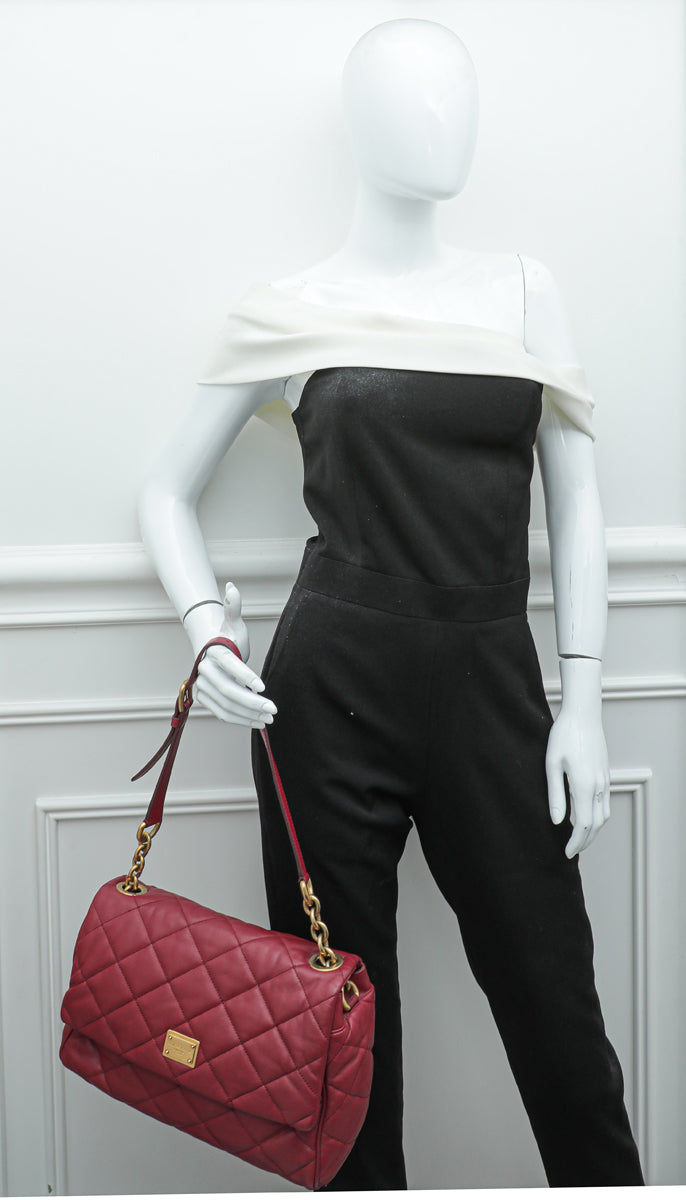 Dolce & Gabbana Red Miss Kate Shoulder Bag