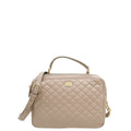 Dolce & Gabbana Nude Quilted Top Handle Camera Bag