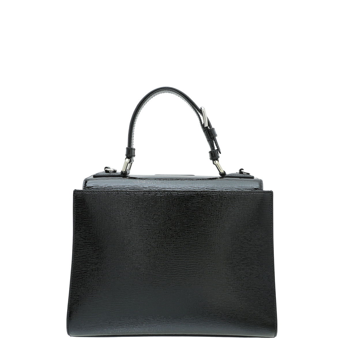 Dolce & Gabbana Black Miss Monica Medium Top Handle Bag