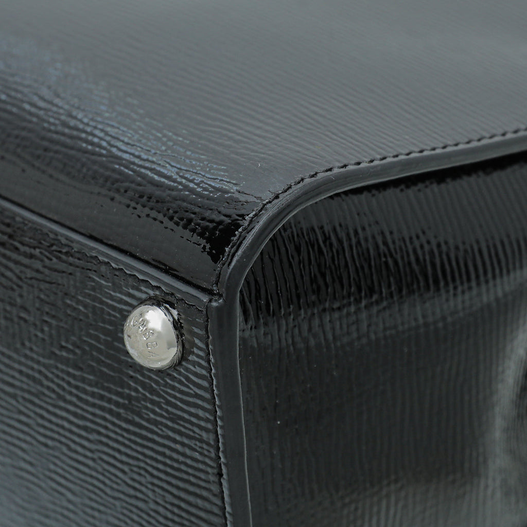 Dolce & Gabbana Black Miss Monica Medium Top Handle Bag