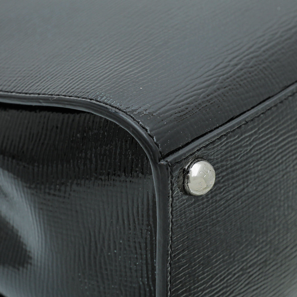 Dolce & Gabbana Black Miss Monica Medium Top Handle Bag