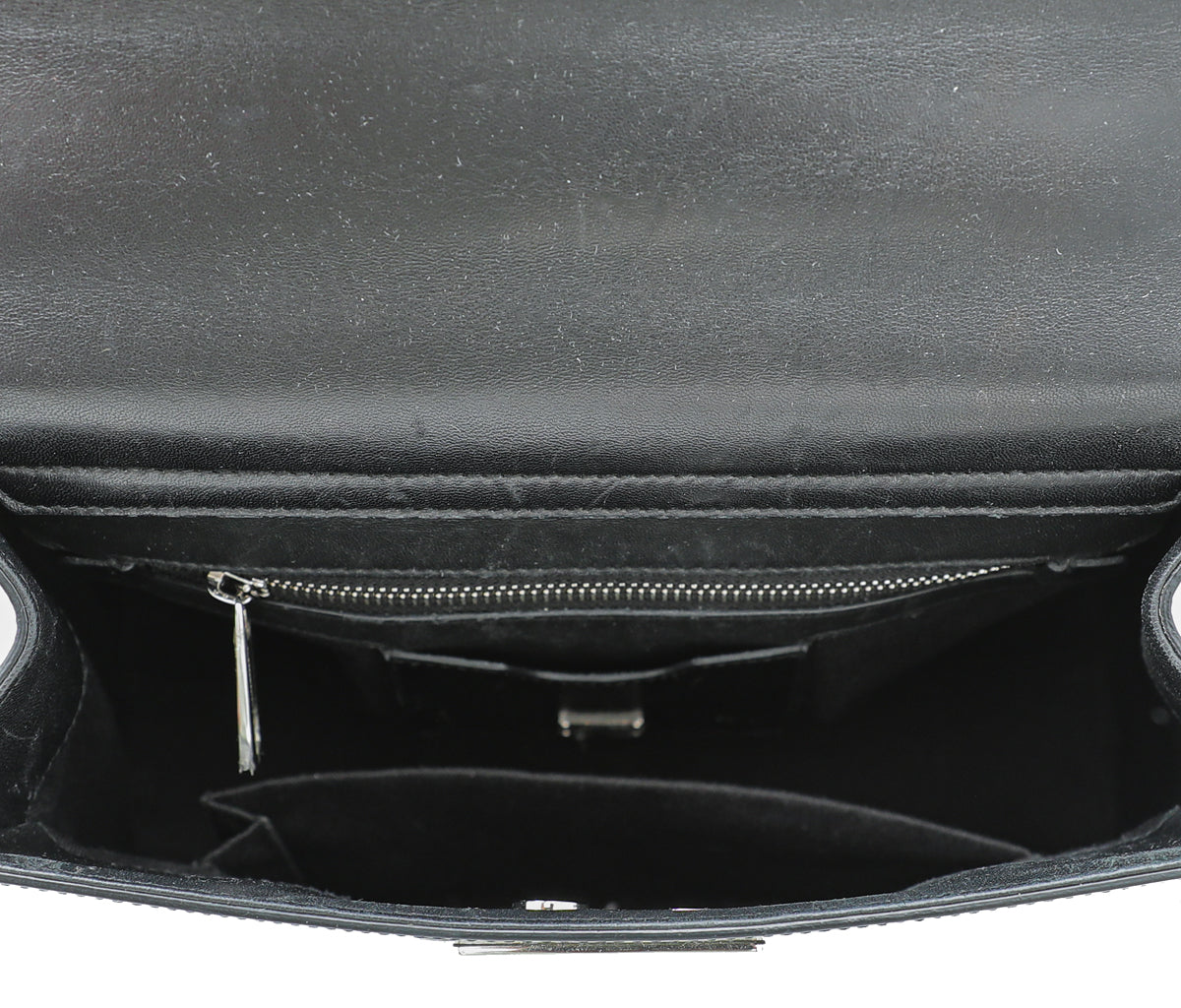 Dolce & Gabbana Black Miss Monica Medium Top Handle Bag