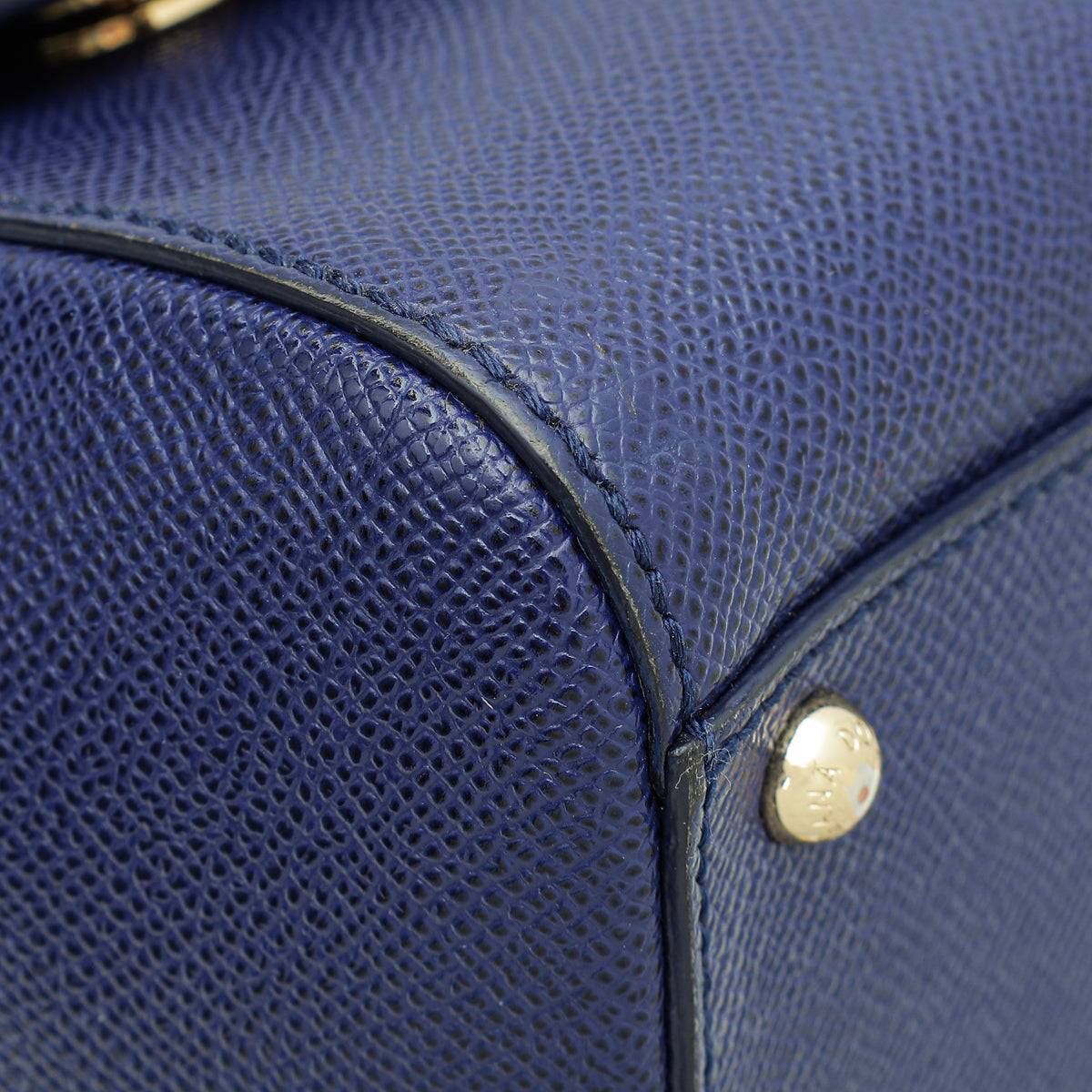 Dolce & Gabbana Blue Sicily Dauphine Medium Bag