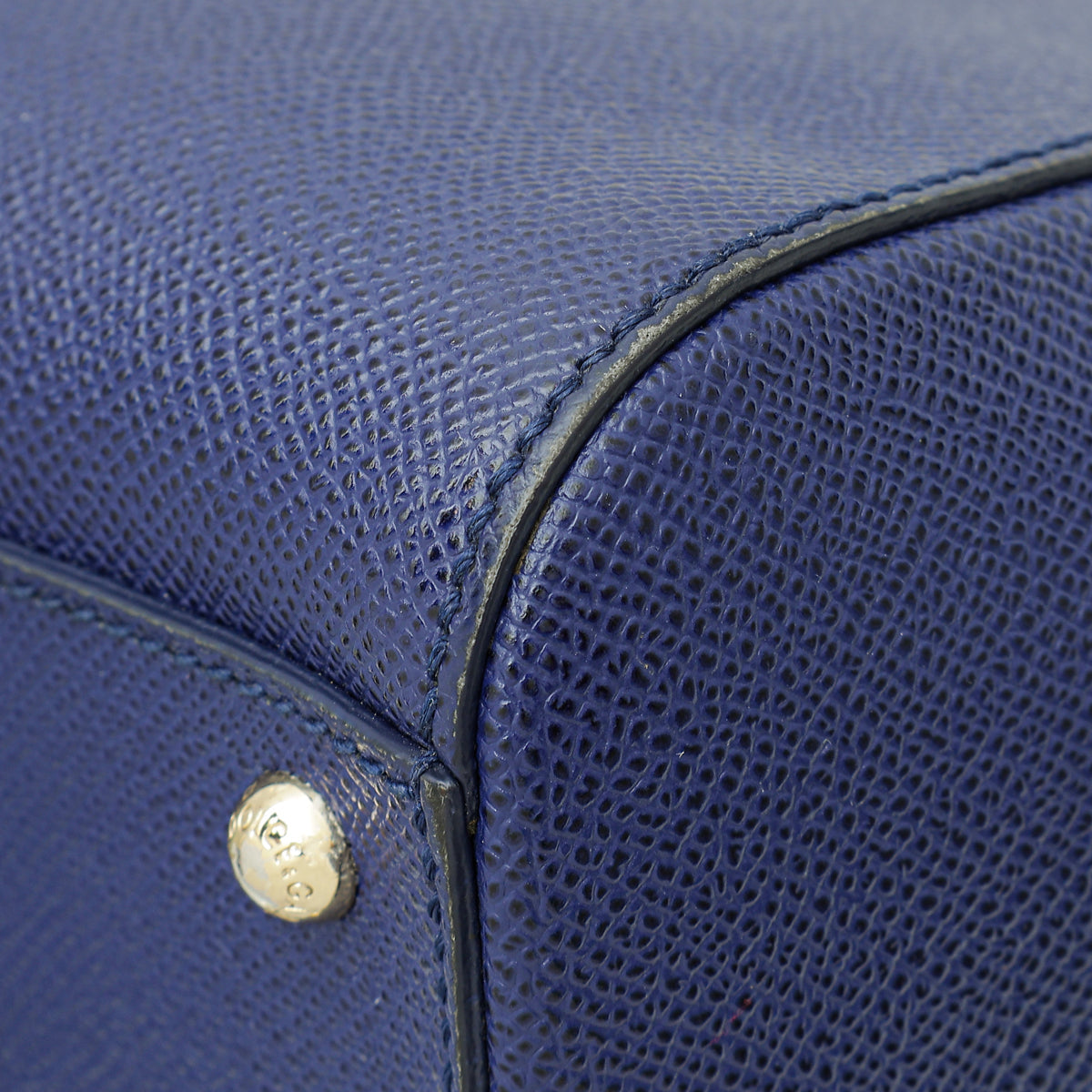 Dolce & Gabbana Blue Sicily Dauphine Medium Bag