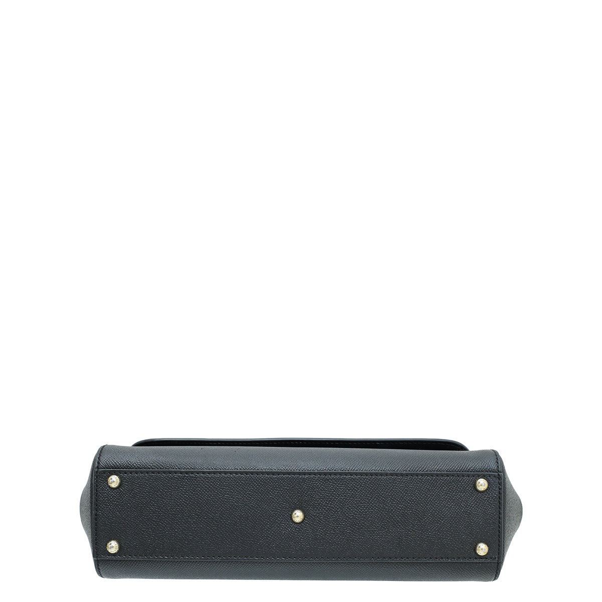 Dolce & Gabbana Black Elongated Sicily Medium Bag