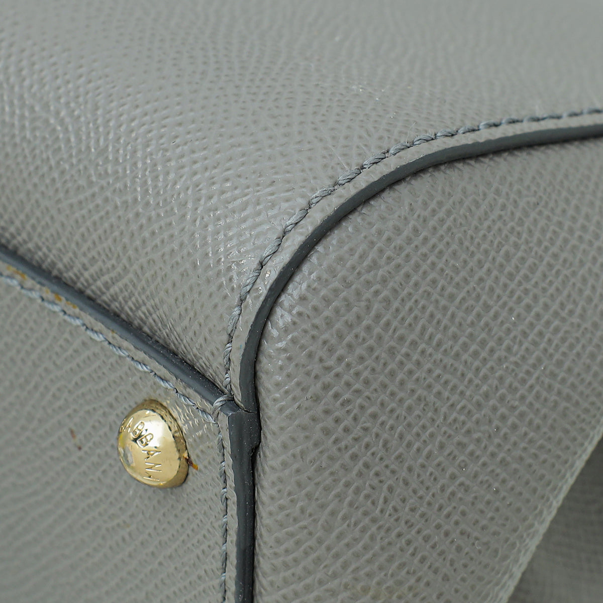 Dolce & Gabbana Grey Dauphine Sicily Medium Bag