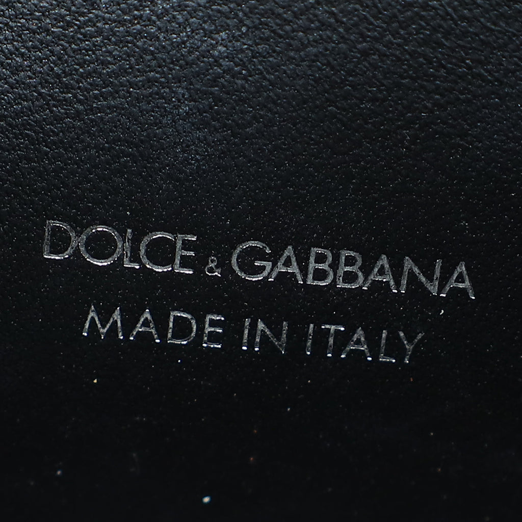 Dolce & Gabbana Silver DG Logo Shoulder Bag