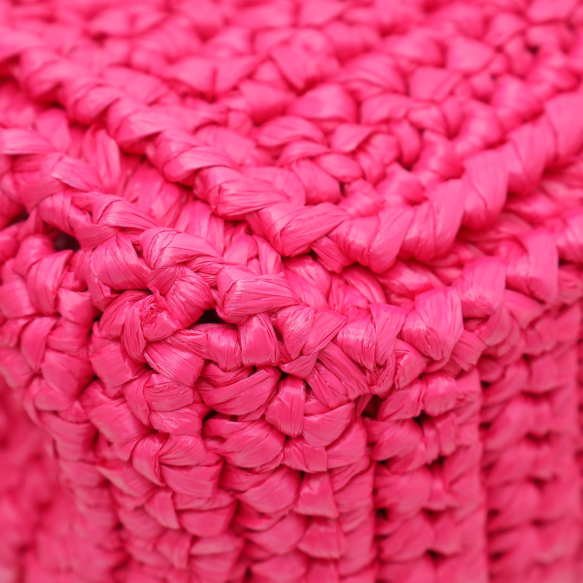 Dolce & Gabbana Fuchsia Raffia Woven Devotion Envelope Small Shoulder Bag
