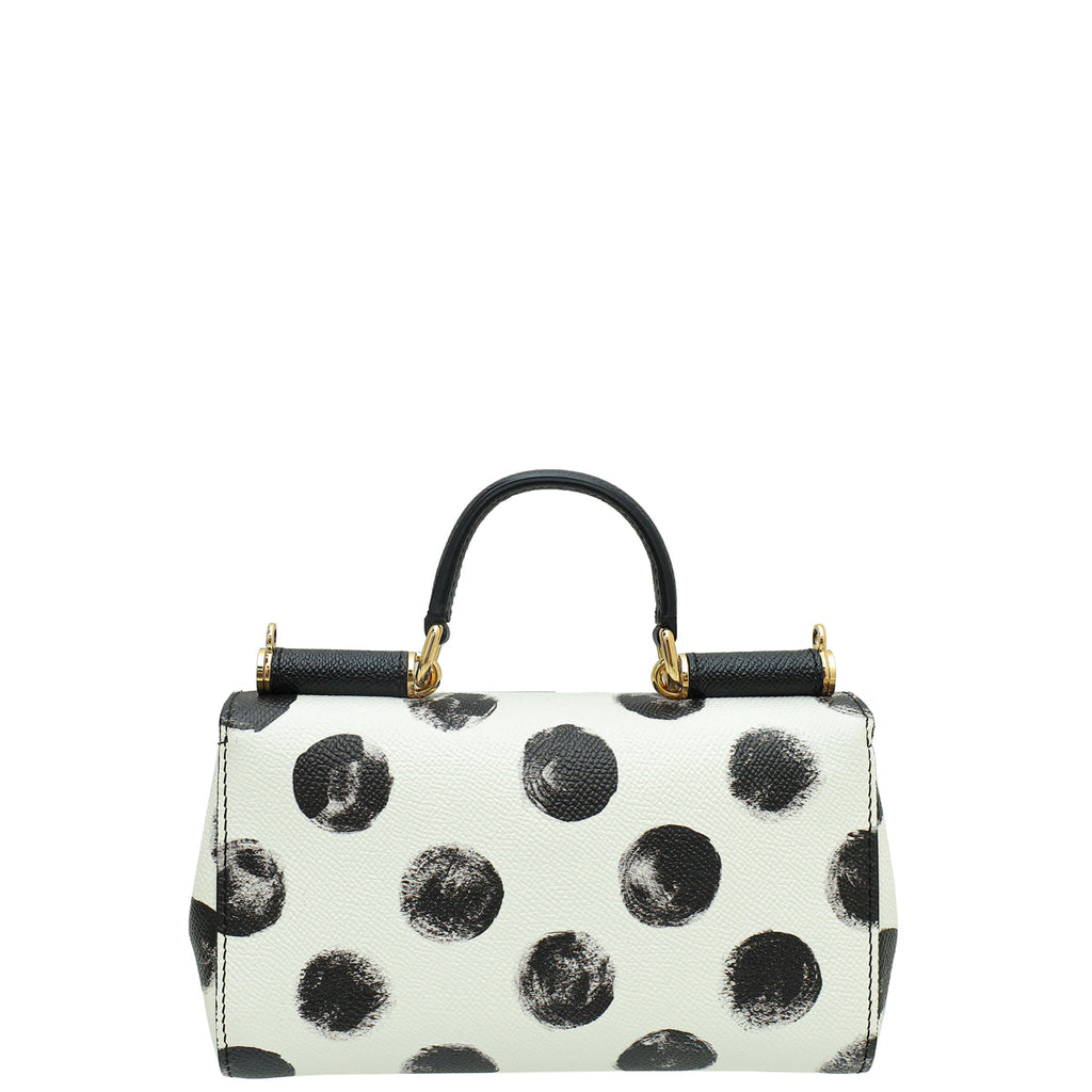 Dolce & Gabbana Polka Dot Sicily Mini Bag