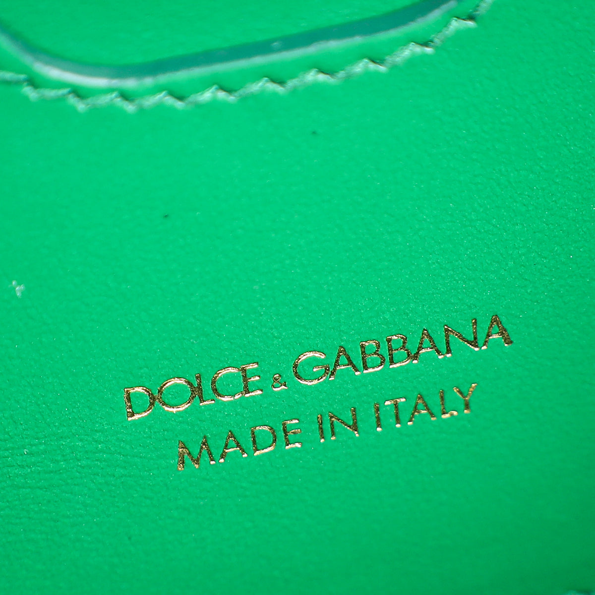 Dolce & Gabbana Green 3.5 Top Handle Bag