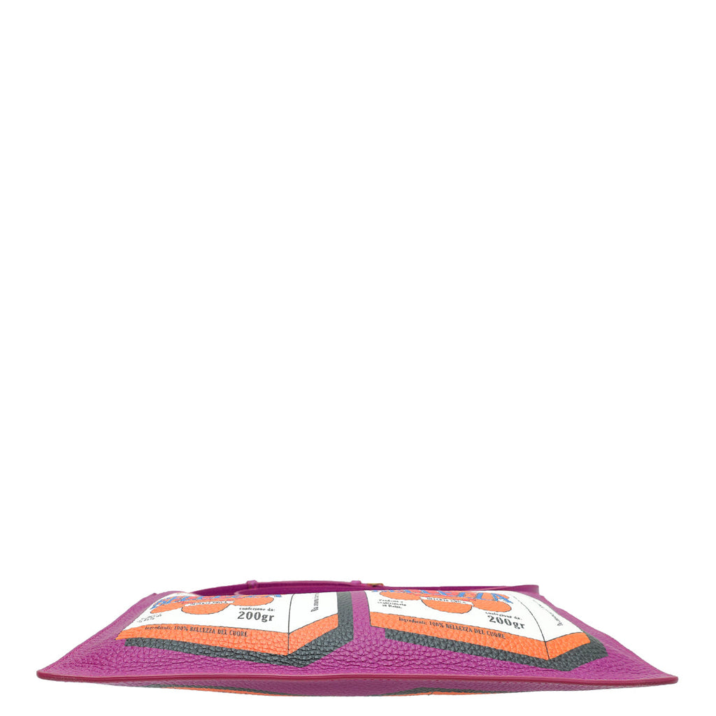 Dolce & Gabbana Purple Belleza Shoulder Sling Purse Cleo Bag