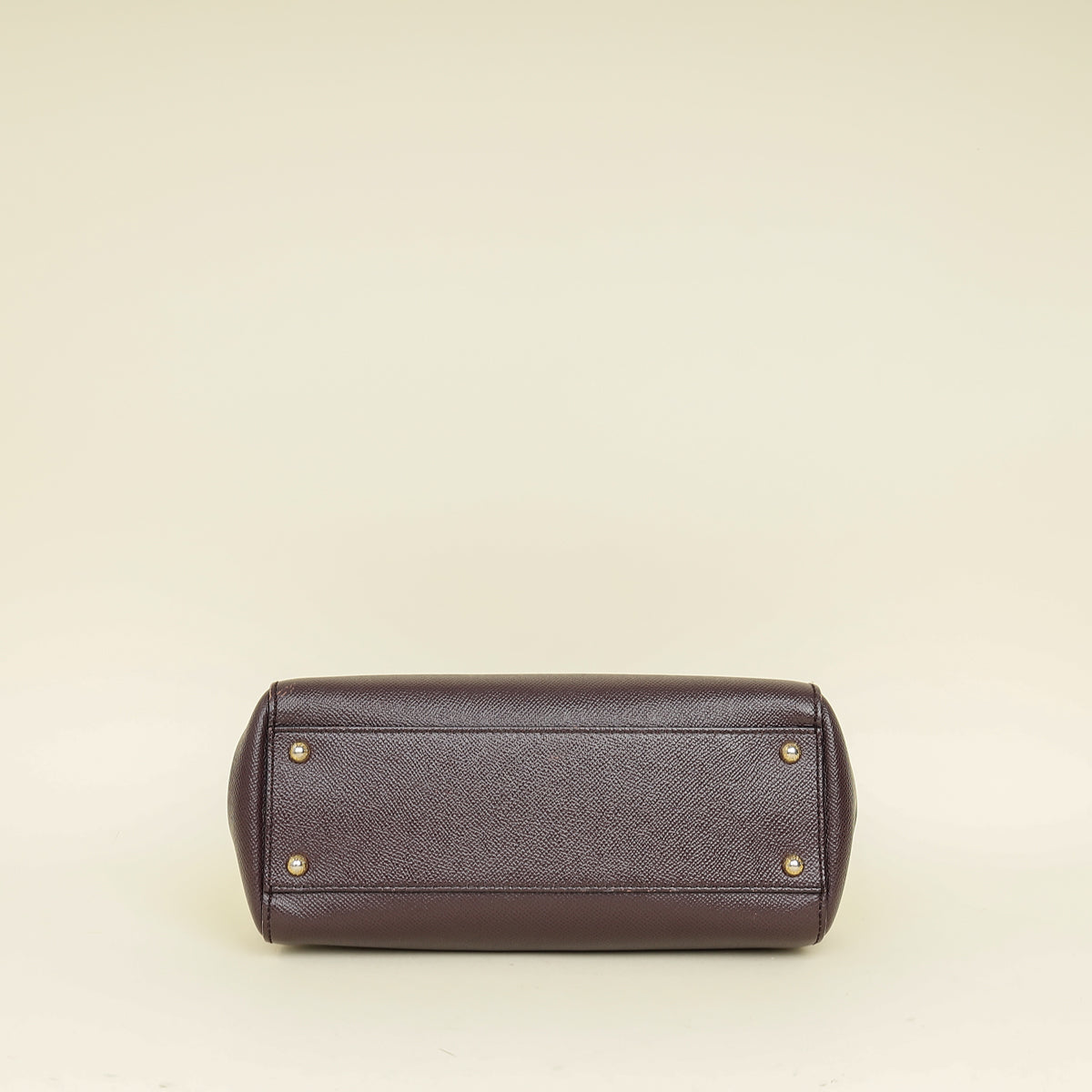 Dolce & Gabbana Burgundy Sicily Dauphine Medium Bag