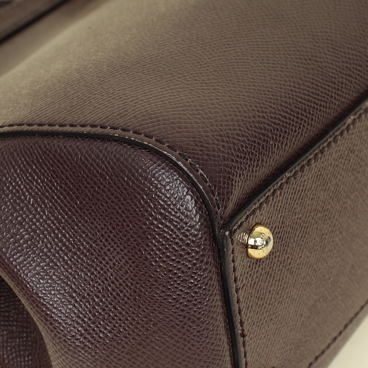 Dolce & Gabbana Burgundy Sicily Dauphine Medium Bag