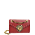 Dolce & Gabbana Red Devotion Wallet On Chain