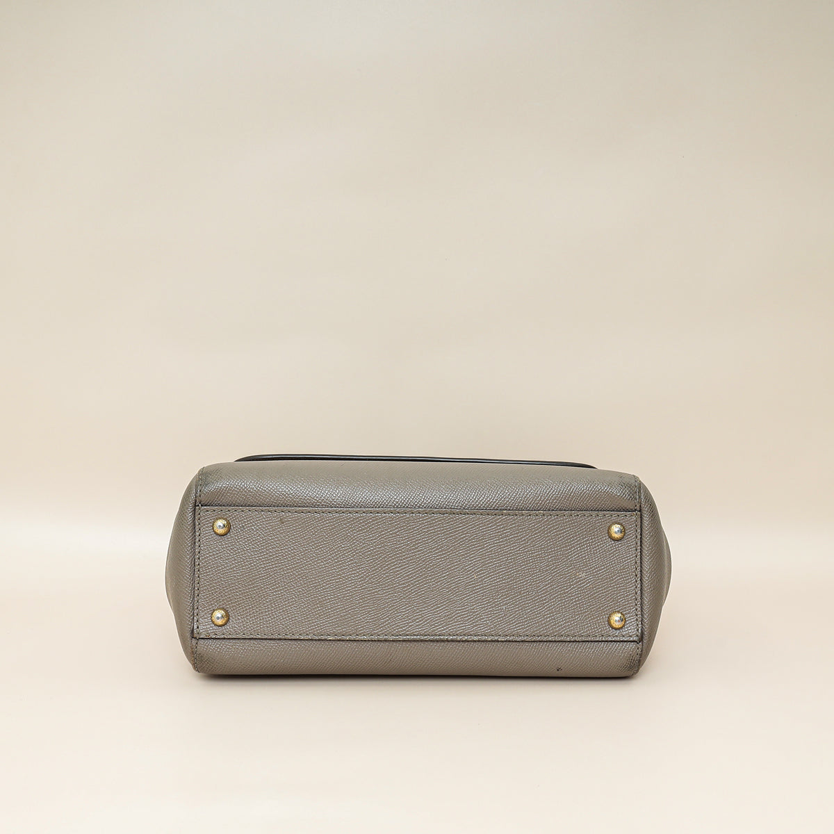 Dolce & Gabbana Grey Sicily Dauphine Medium Bag
