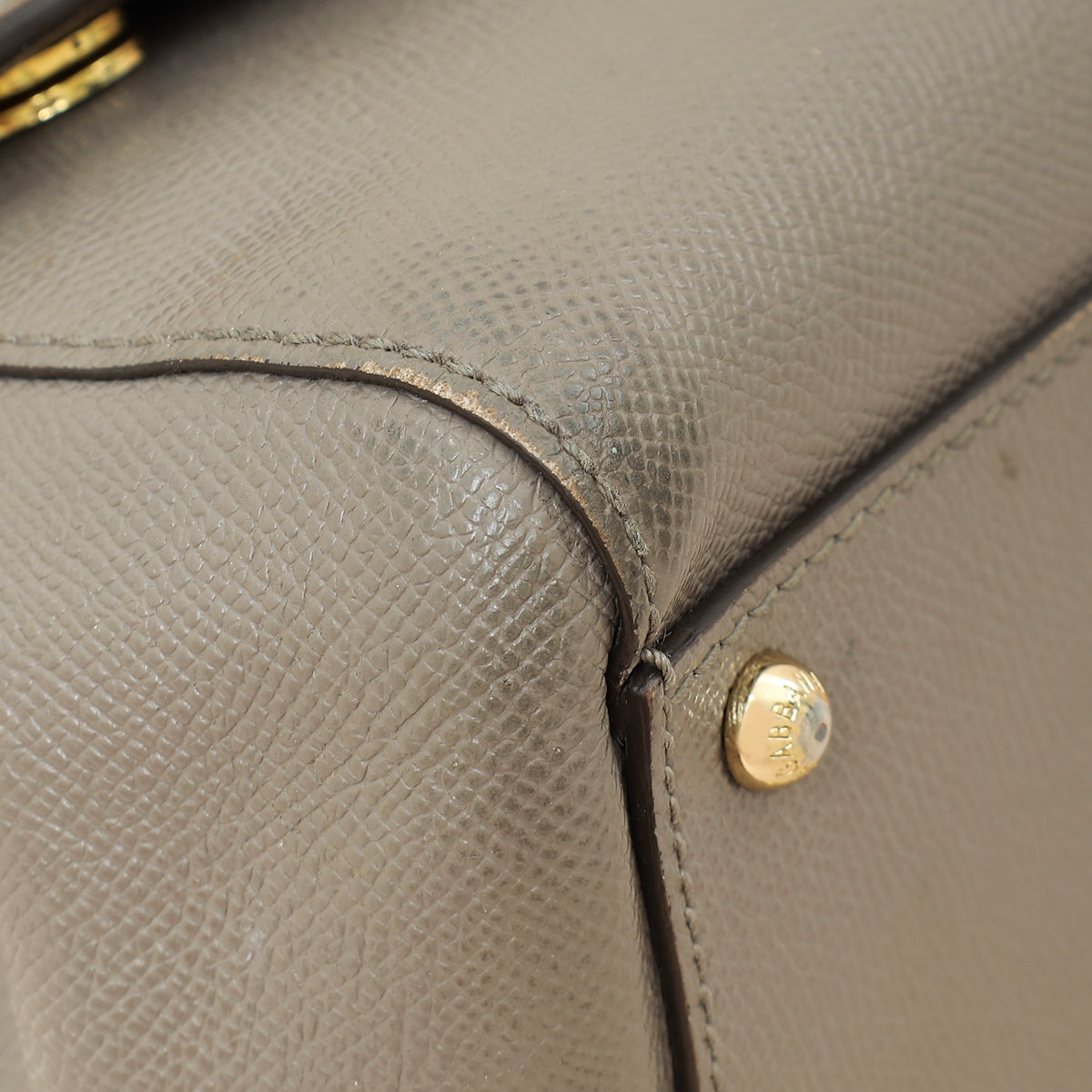 Dolce & Gabbana Grey Sicily Dauphine Medium Bag