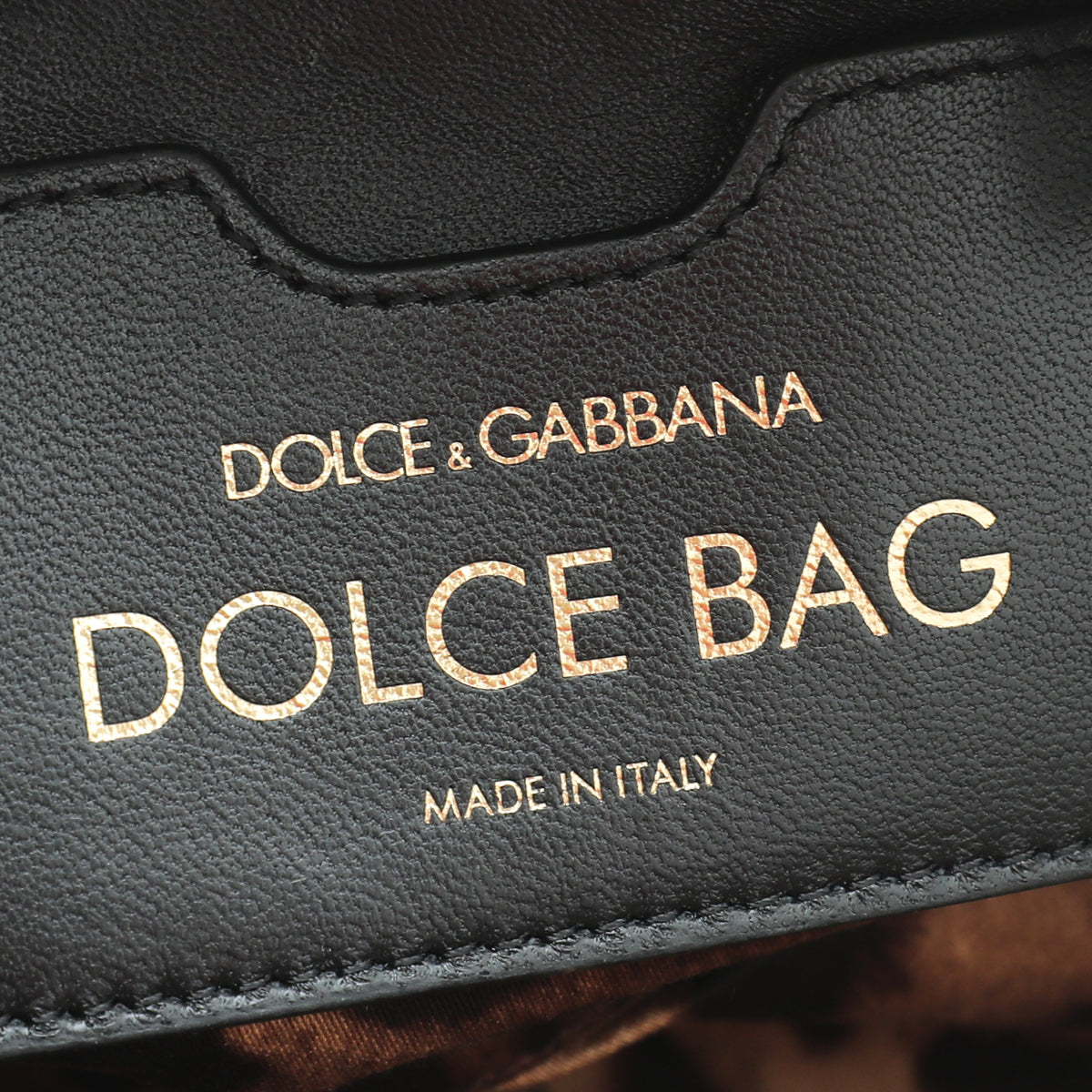 Dolce & Gabbana Black Multicolor Logo Studded Dolce Box Top Handle
