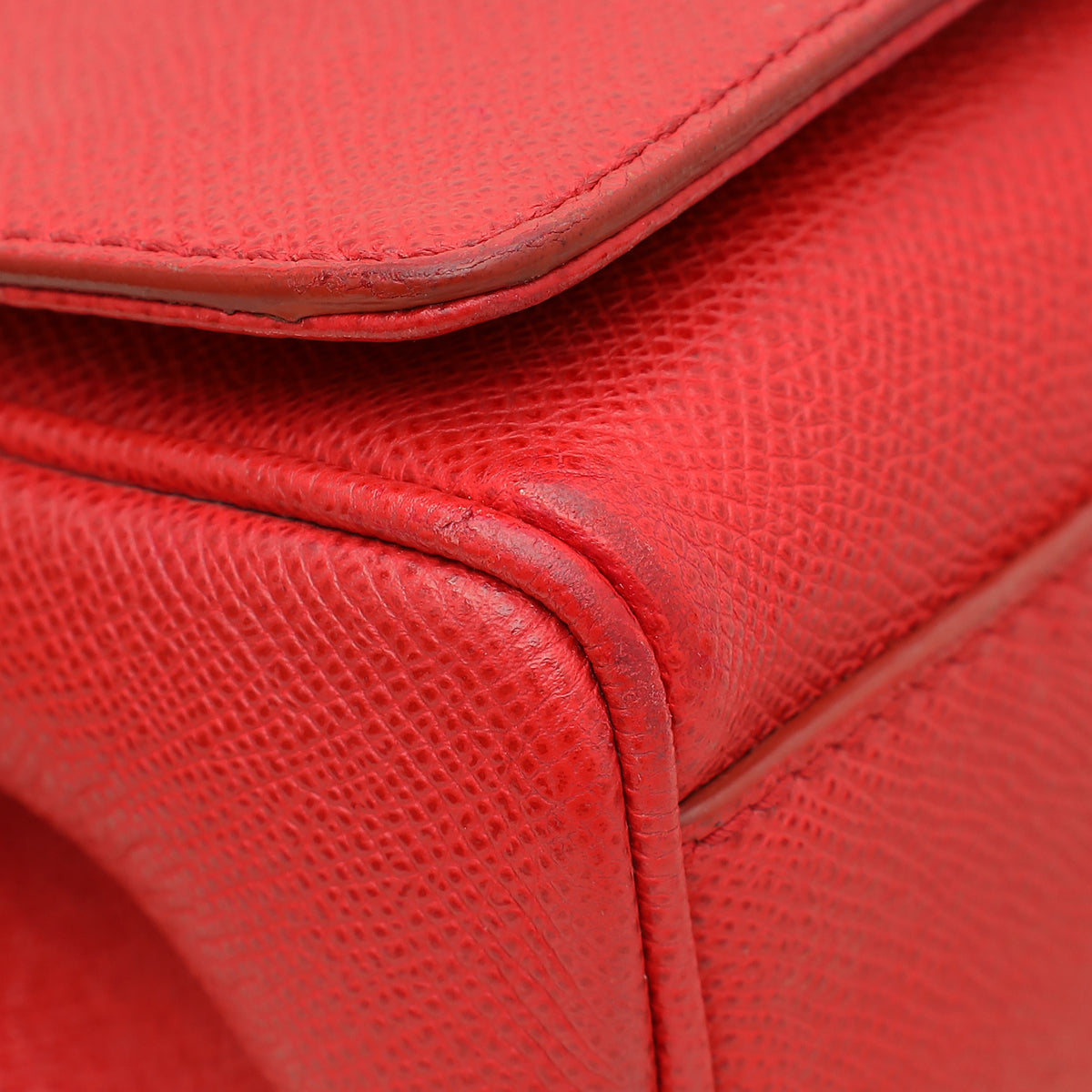 Dolce & Gabbana Red Dauphine East West Sicily Bag