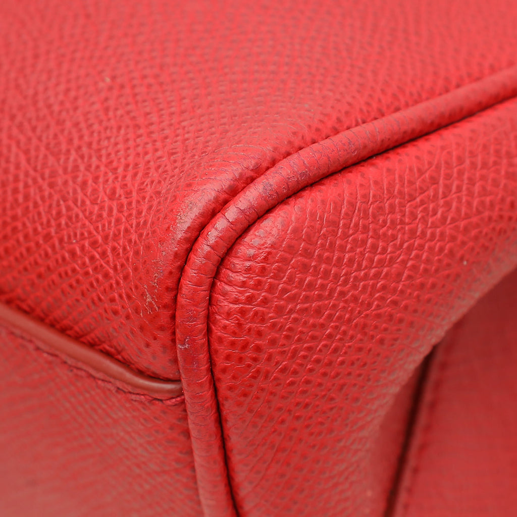 Dolce & Gabbana Red Dauphine East West Sicily Bag