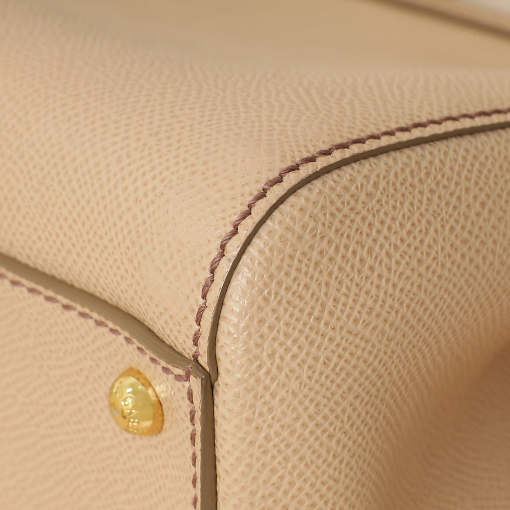Dolce & Gabbana Nude Sicily Dauphine Medium Bag