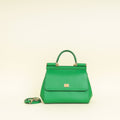 Dolce & Gabbana Green Sicily Small Flap Bag