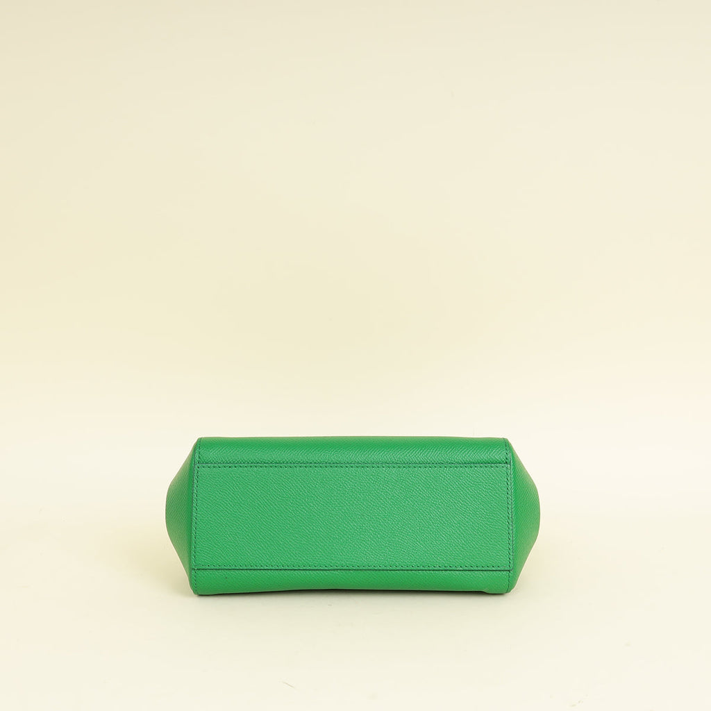 Dolce & Gabbana Green Sicily Small Flap Bag
