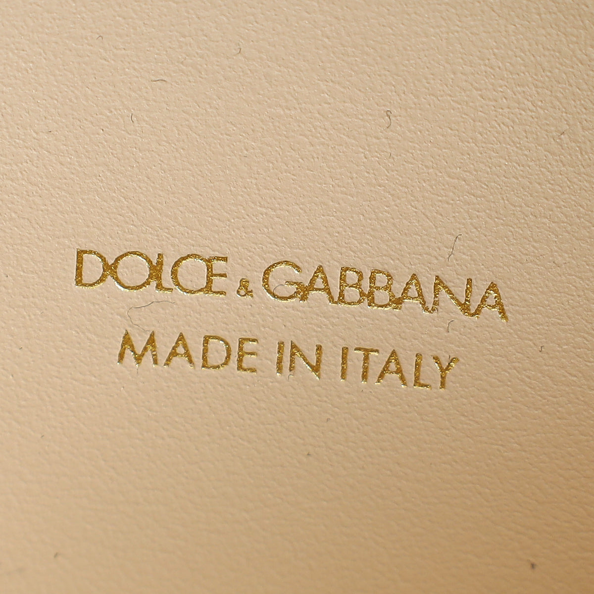 Dolce & Gabbana Beige 3.5 Crossbody Bag
