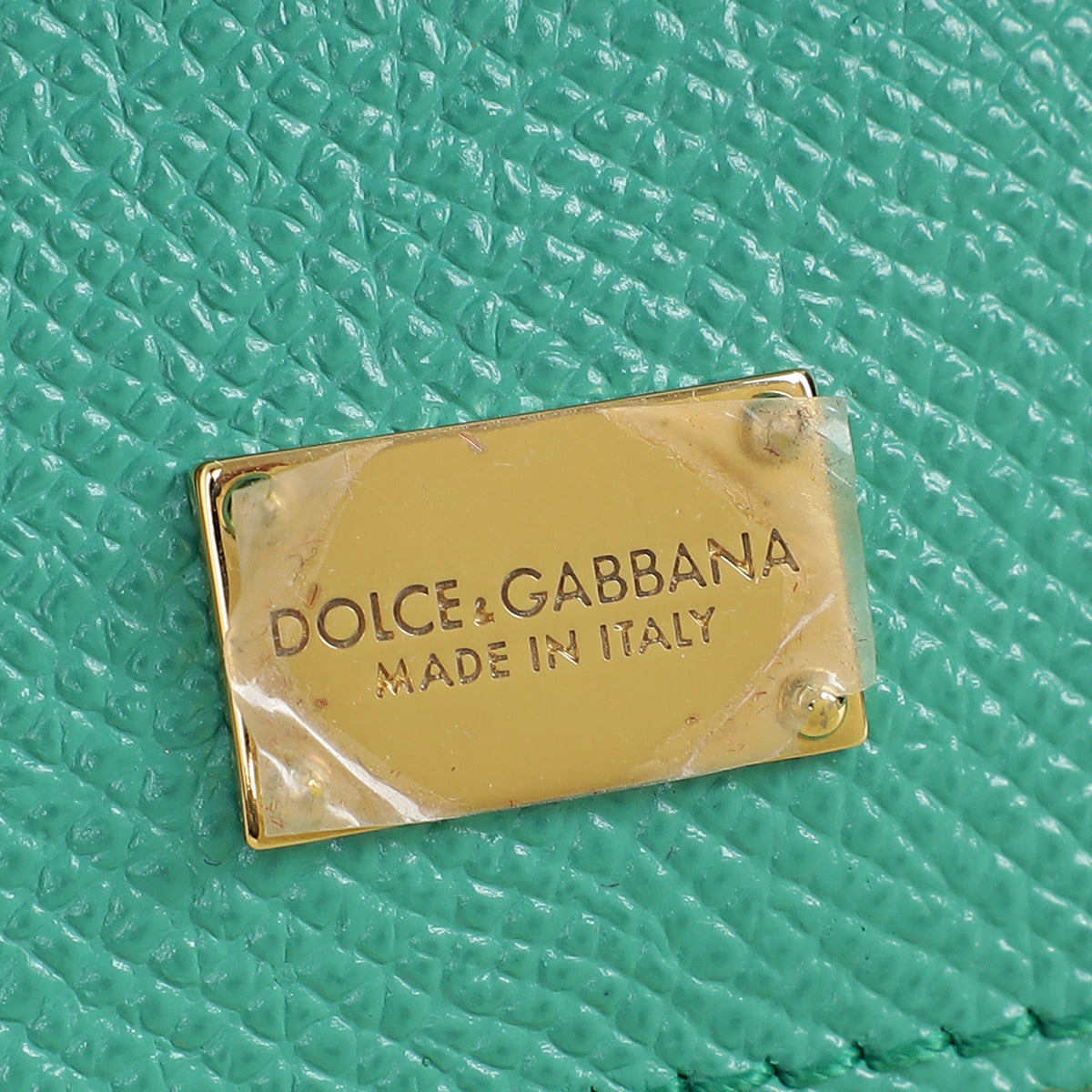 Dolce & Gabbana Dark Mint Sicily Dauphine Medium Bag