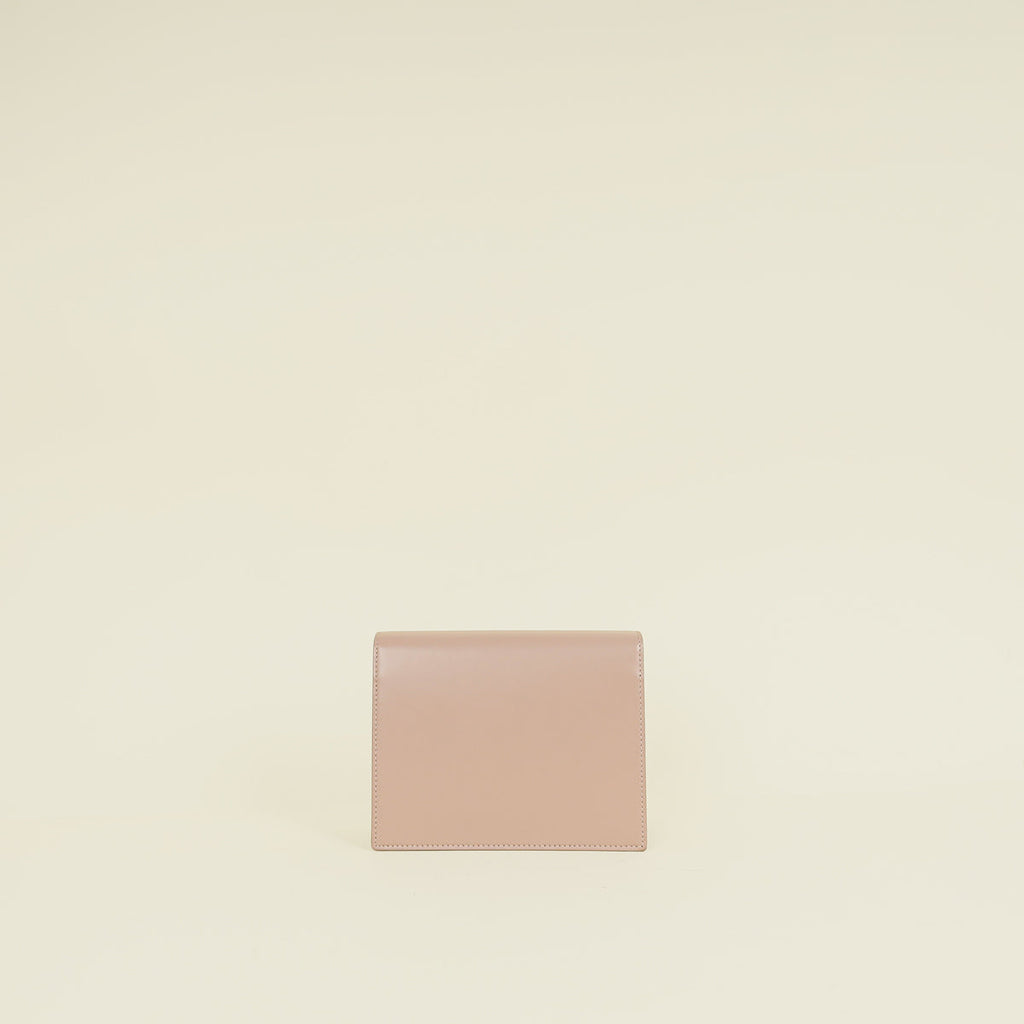 Dolce & Gabbana Nude DG Logo FLap Crossbody Bag