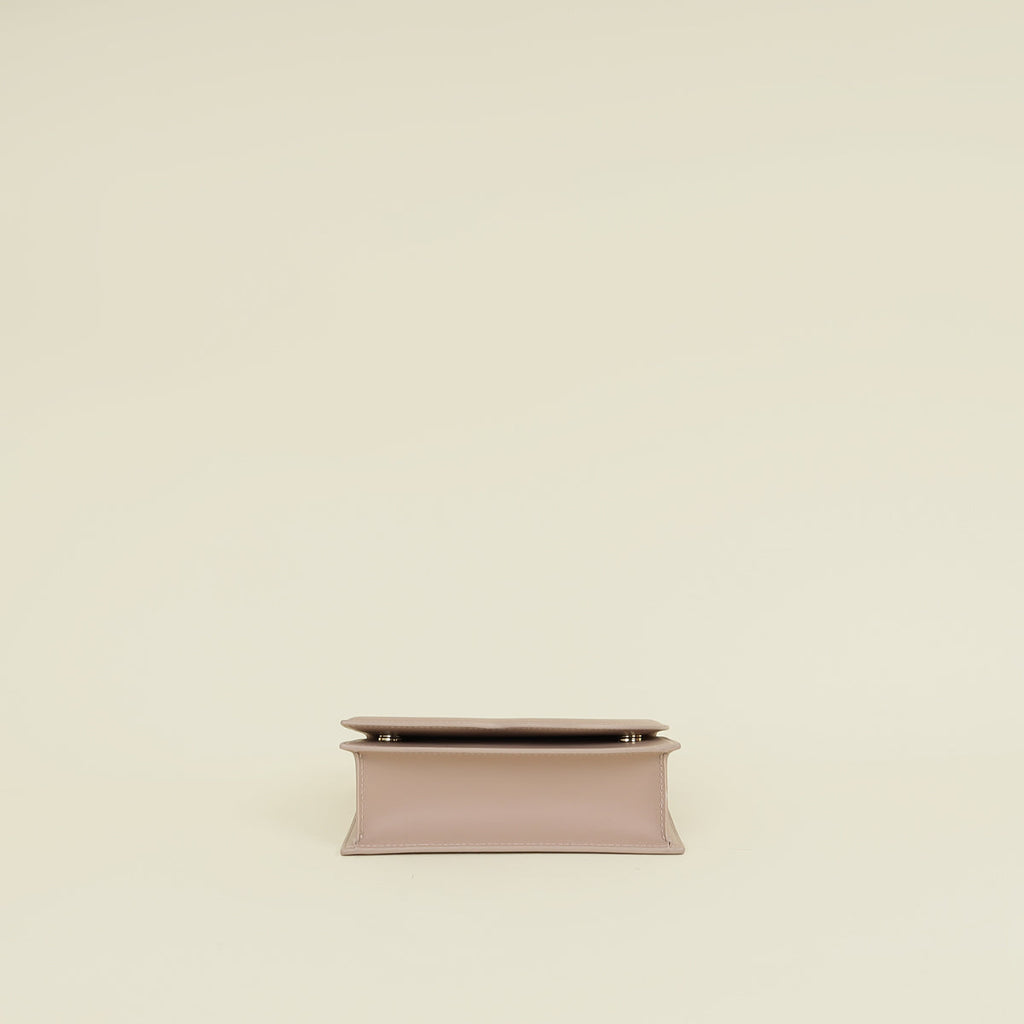 Dolce & Gabbana Nude DG Logo FLap Crossbody Bag
