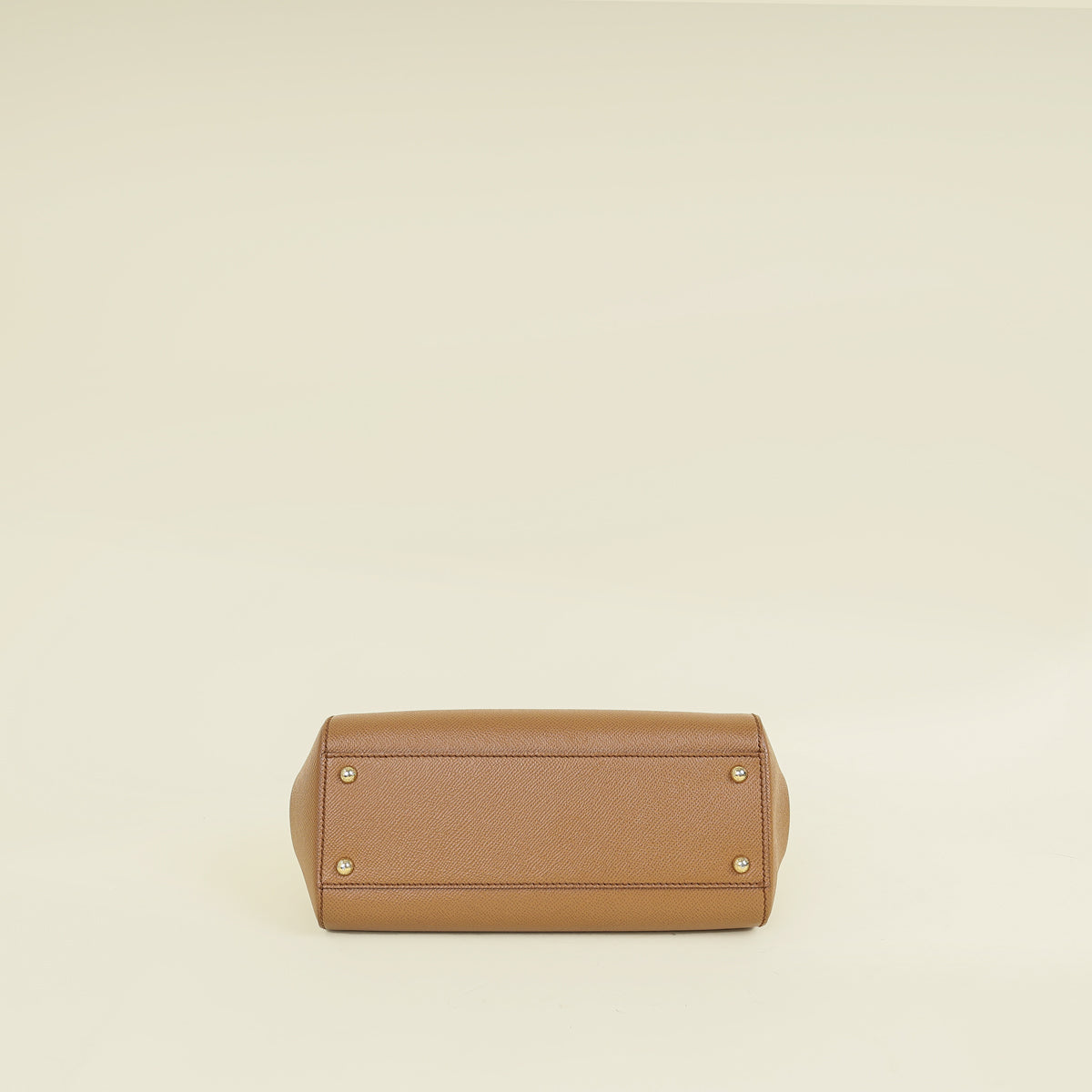 Dolce & Gabbana Brown Dauphine Sicily Medium Bag