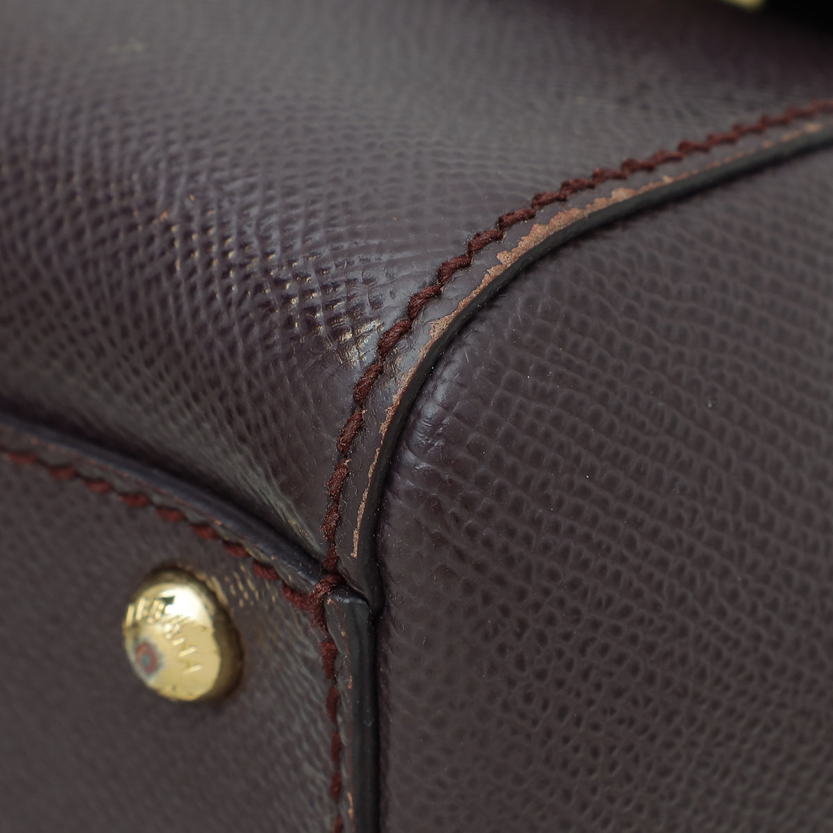 Dolce & Gabbana Burgundy Dauphine Sicily Bag
