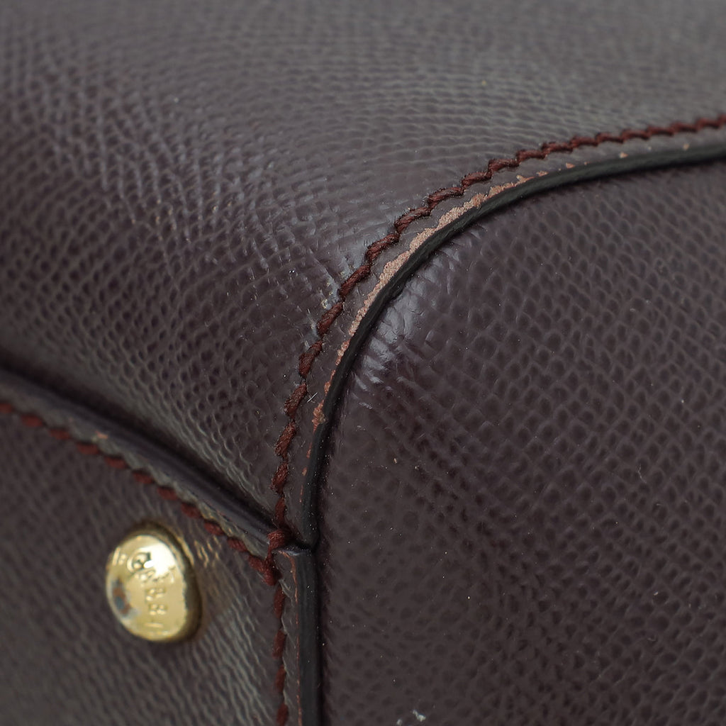 Dolce & Gabbana Burgundy Dauphine Sicily Bag
