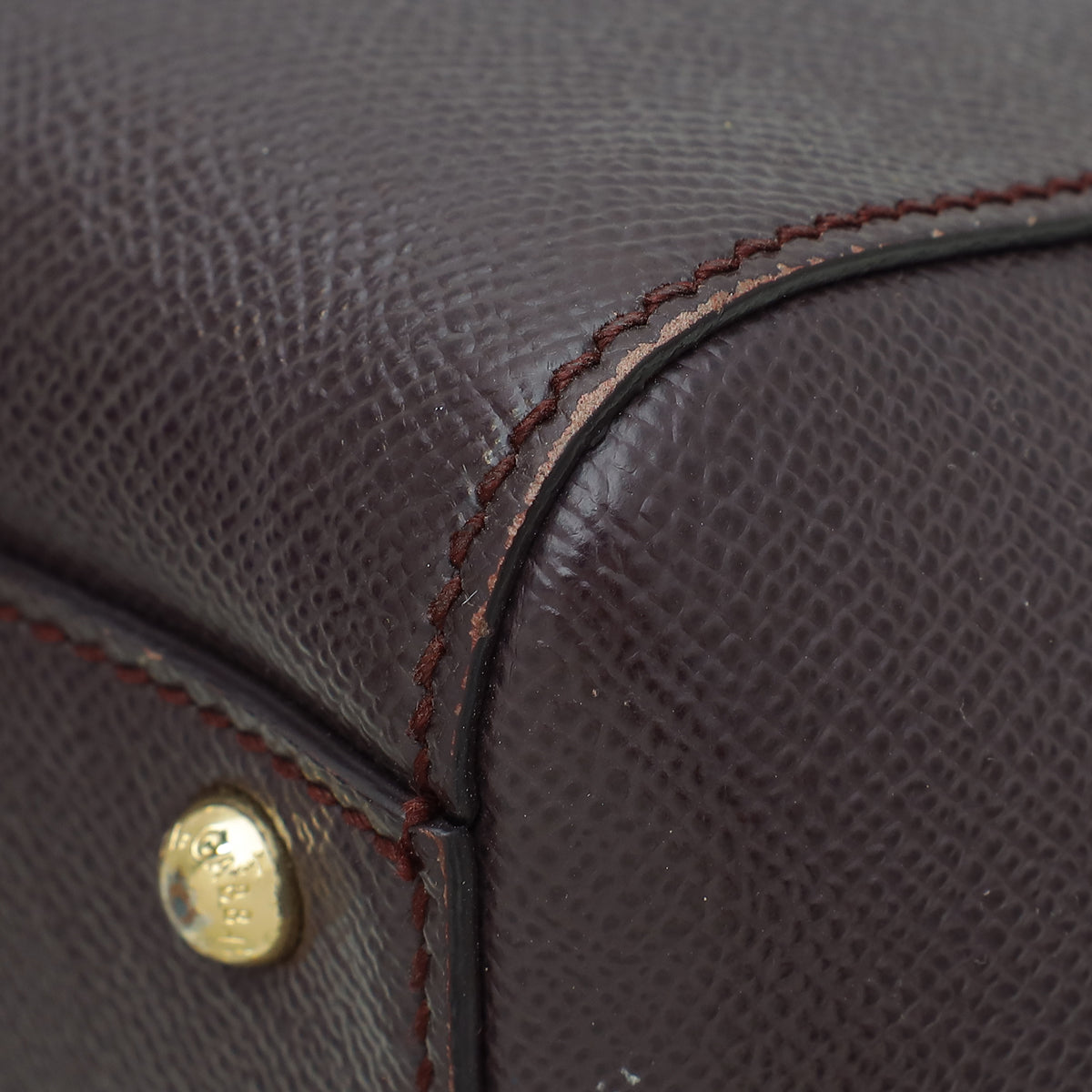 Dolce & Gabbana Burgundy Dauphine Sicily Bag