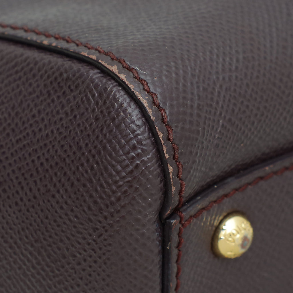 Dolce & Gabbana Burgundy Dauphine Sicily Bag
